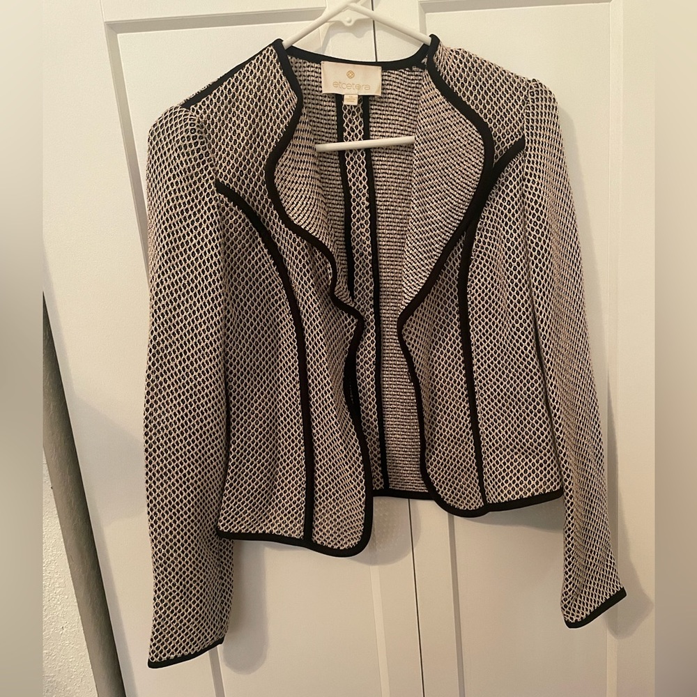 ETCETERA Mesh Blazer- 0